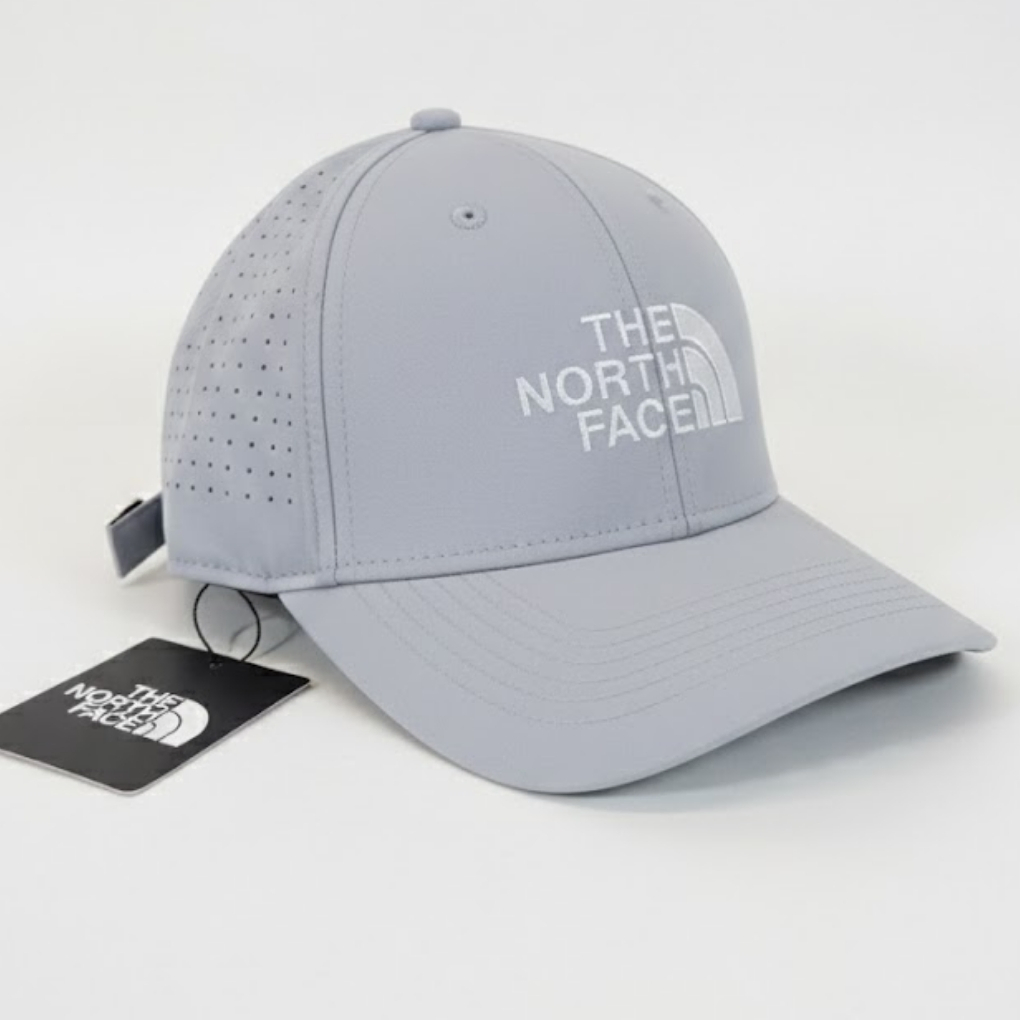 The North Face Recycled ’66 Laser Cut Classic Hat – Grey (White Logo)